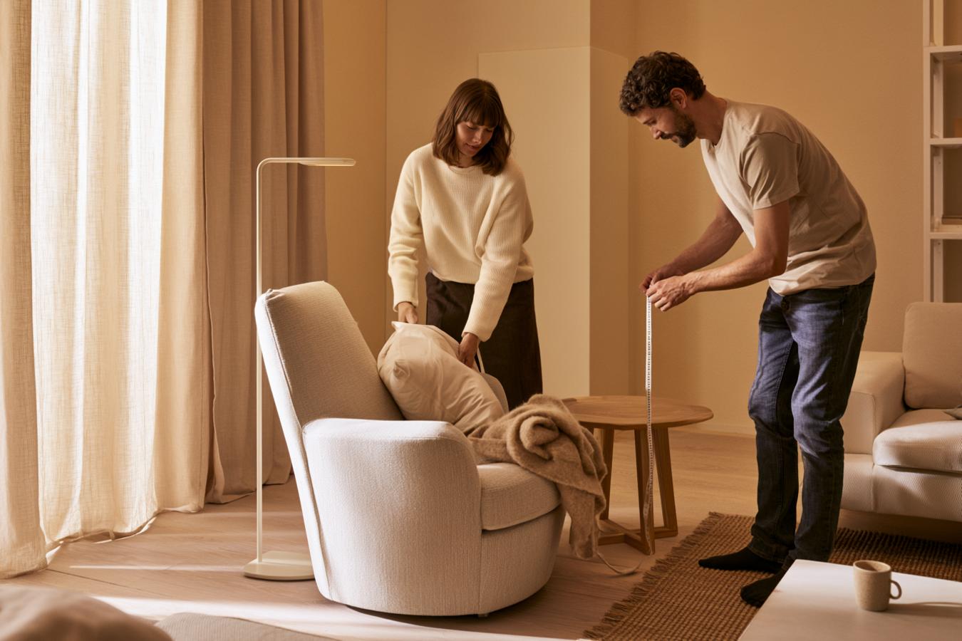 amenagement angle salon confortable